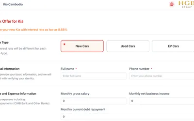 CIMB Auto Loan Platform